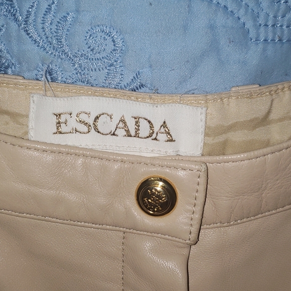 Leather pants Escada - Picture 2 of 7